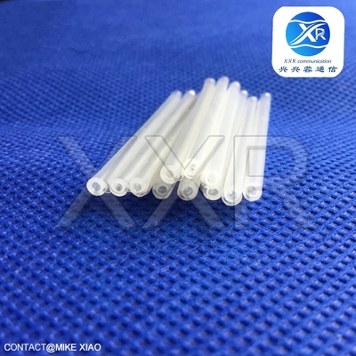ใส FTTH Polyolefin ใยไฟเบอร์ออปติก Sleeves 60 * 2.5mm