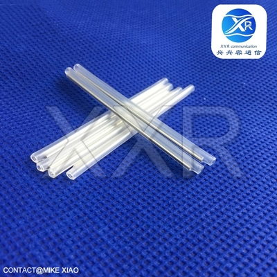 โปรตุเกสโปร่งใส 304 SUS สายไฟเบอร์ออปติก Fusion Splice Sleeves 2.7x60mm