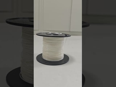 ความแข็งแรงสูง หลอดป้องกันเส้นใย Eva เบา สีใส